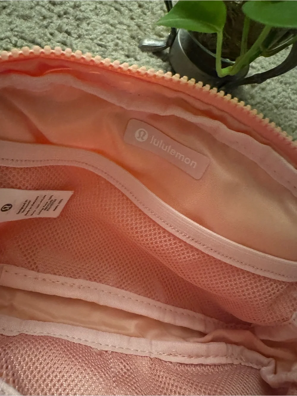 Pink color belt bag
